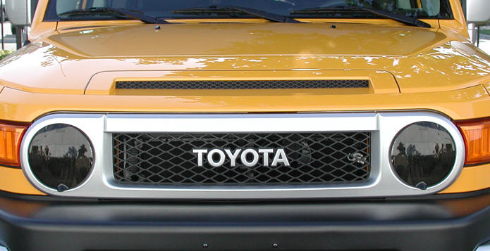 FJ Cruiser HeadLight Covers CLEAR