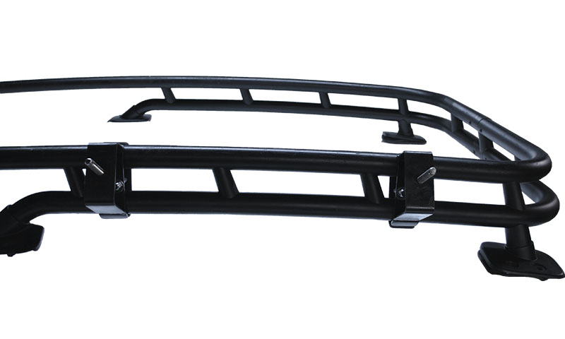 Hi-Lift mount for Toyota FJ factory rack - Click Image to Close