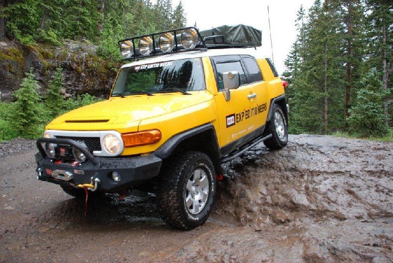 Baja Rack FJ Cruiser Expedition Rack for Roof Top Tents