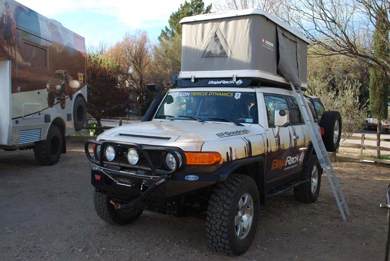 Baja Rack All Flat Utility Rack for FJ Cruiser - Standard