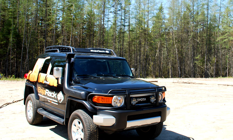 Baja Rack Drop In Basket For Fj Cruiser Oem Rack 2007 2014 Pure