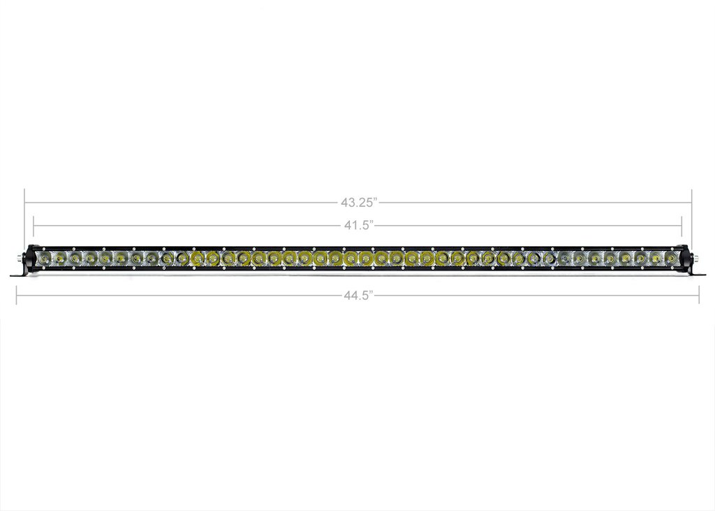 Cali Raised 42 In. Combo Single Row LED Bar - Click Image to Close