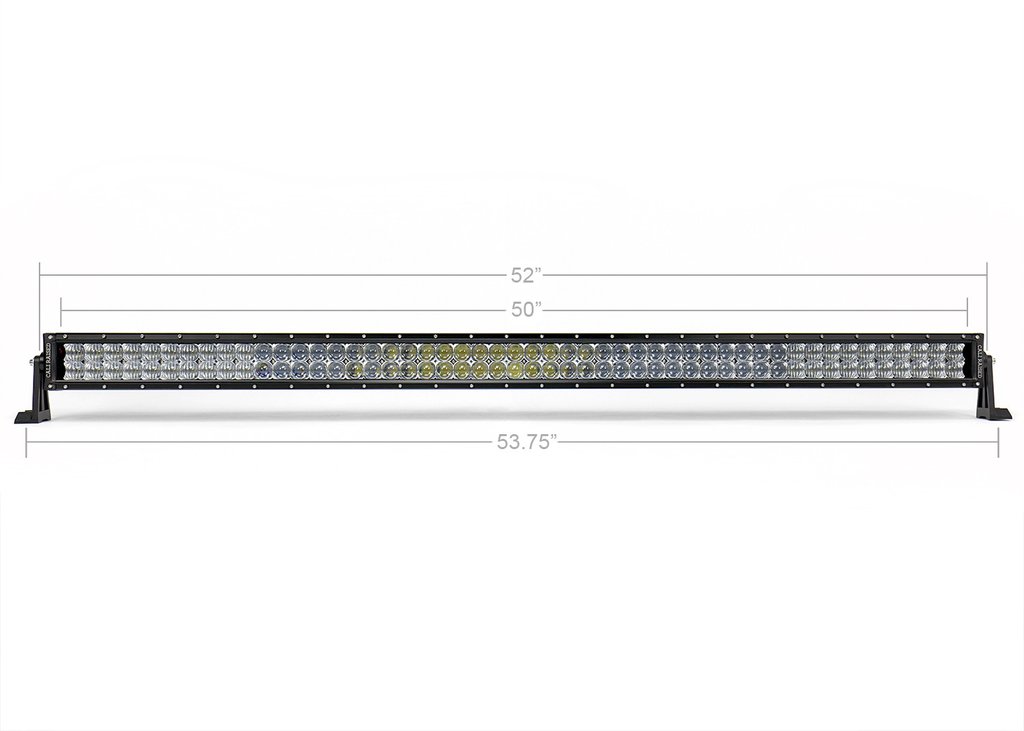 Cali Raised 52 In. Curved 5D Optic OSRAM LED Bar