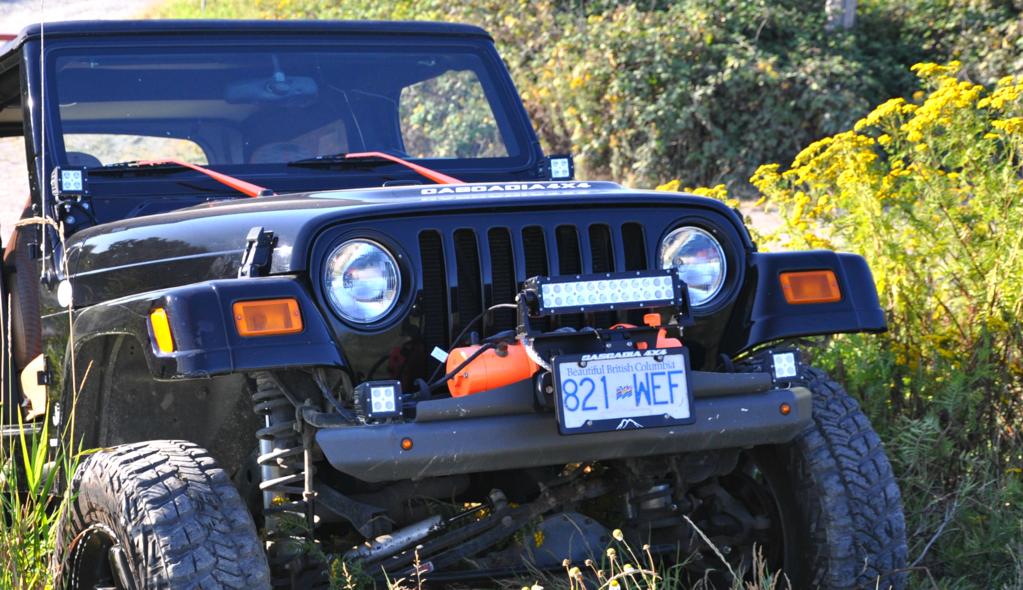 Cascadia Flipster Lite Fairlead Light Mount Integrated With