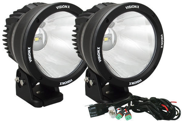 6.7" CANNON BLACK 1 50W LED 10_ NARROW LIGHT KIT