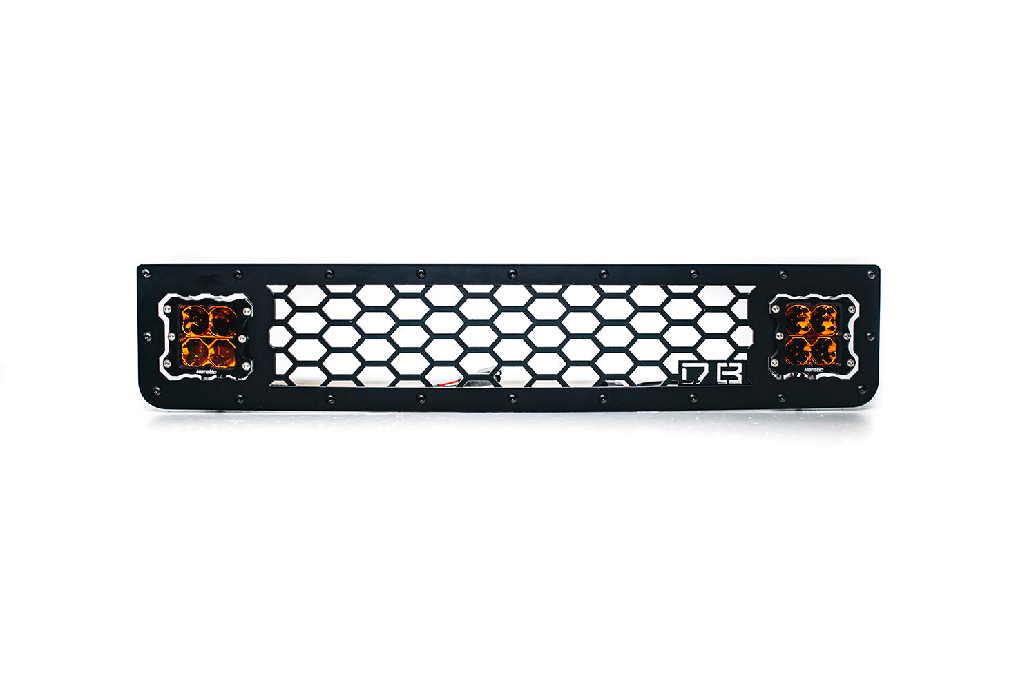 DB Customz Grille Insert with Heretic Cube Lights