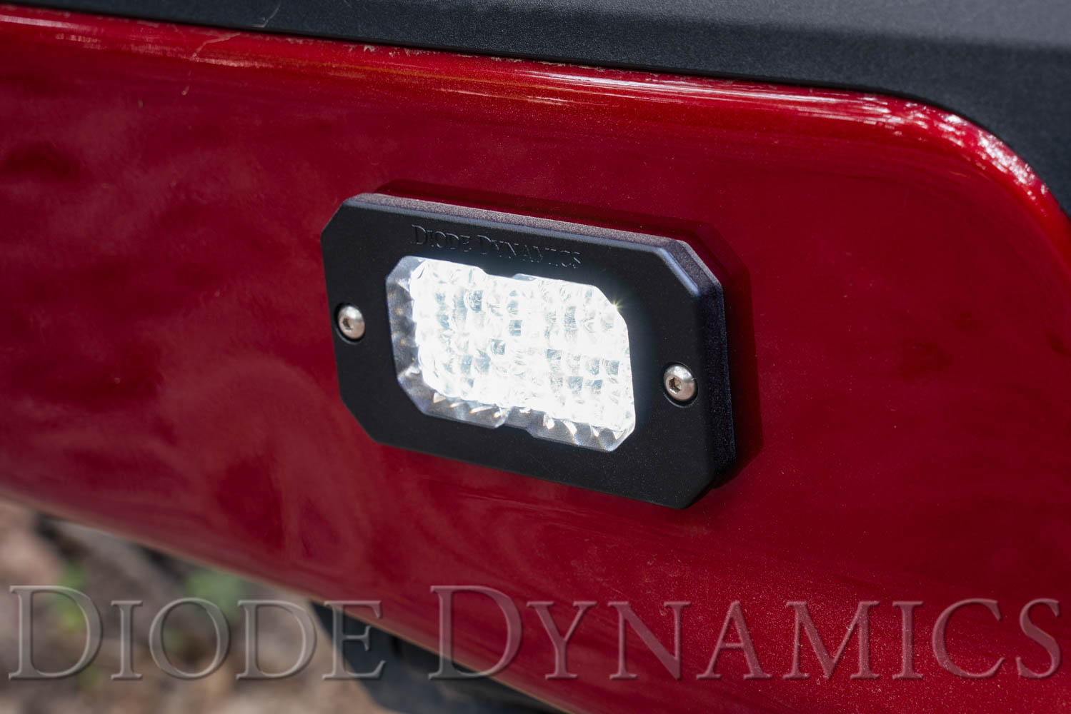 Diode Dynamics Stage Series 2 Inch LED Pod, Sport White Fog Flush ABL Pair