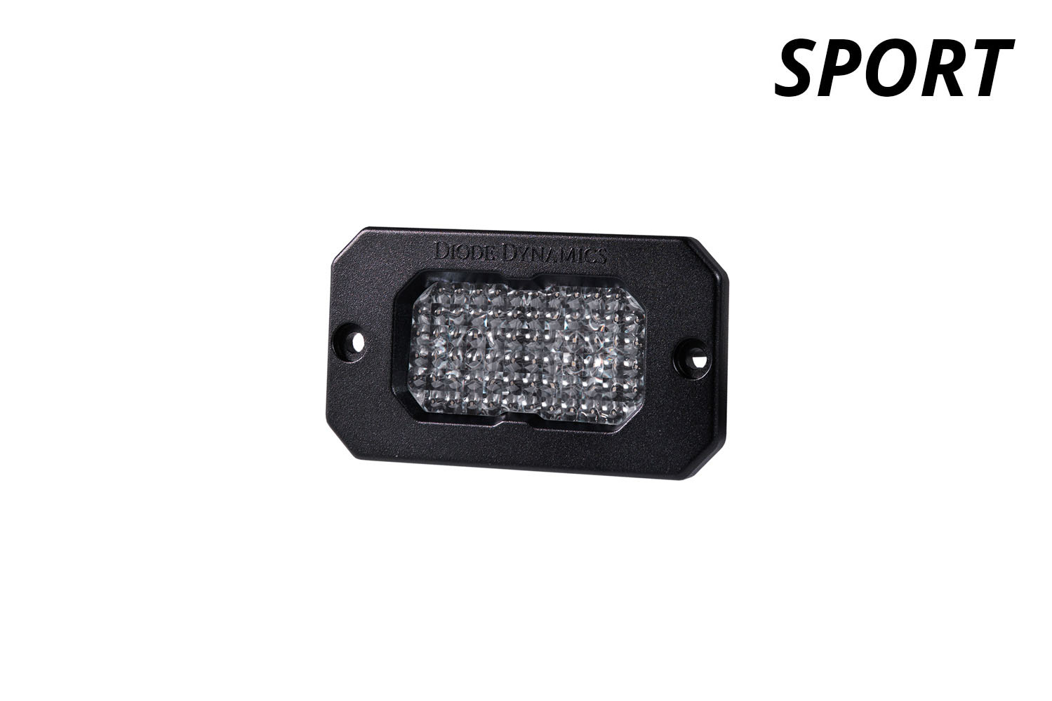 Diode Dynamics Stage Series 2 Inch LED Pod, Sport White Fog Flush ABL Each - Click Image to Close