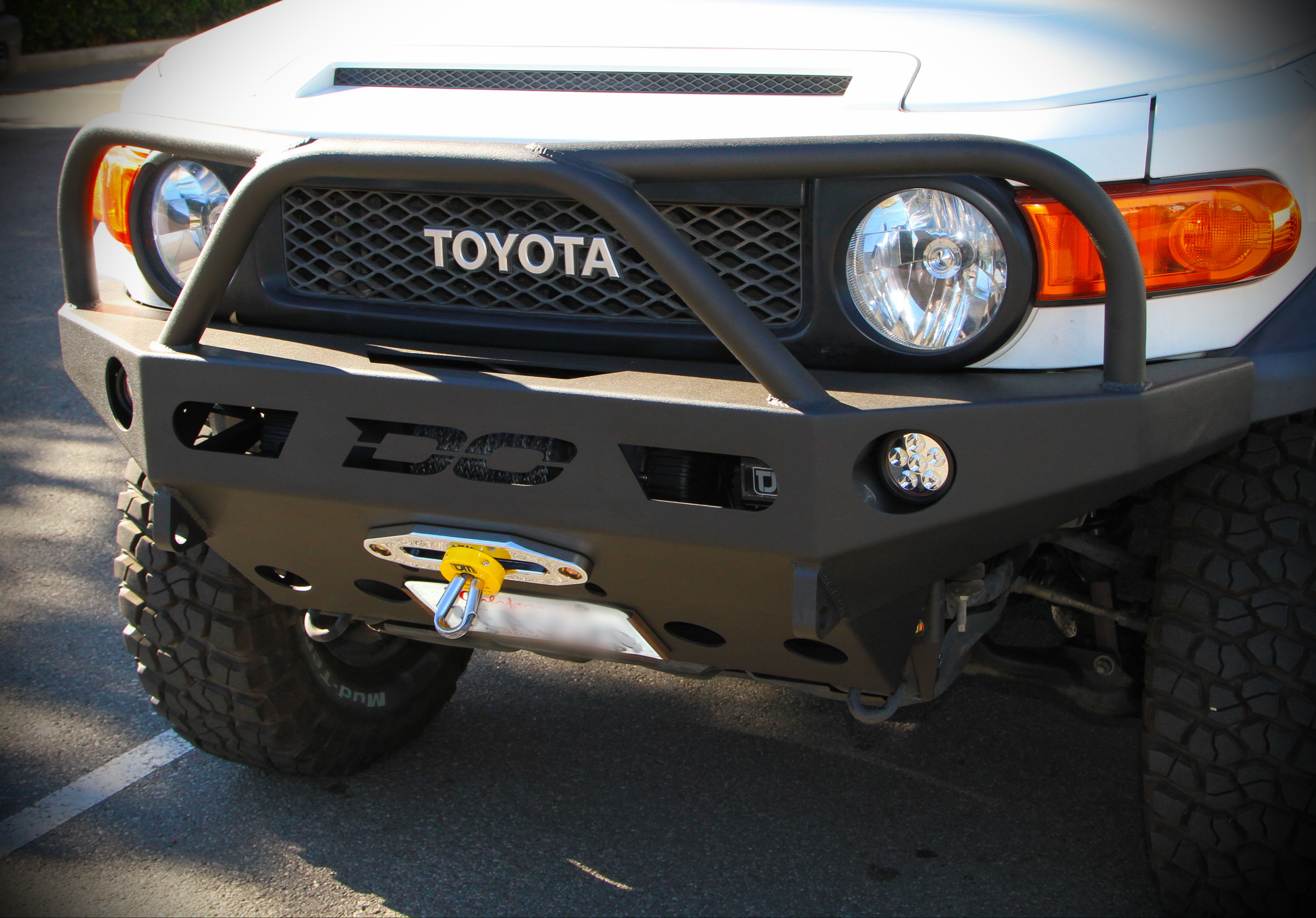 Demello Off-Road FJ 3 Hoop Front Bumper - ALUMINUM