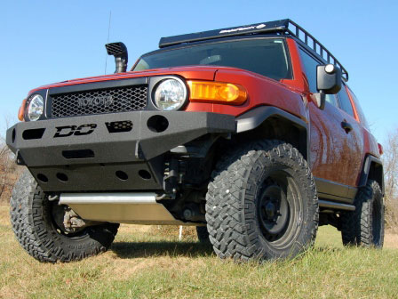 Demello Off-Road FJ Flat Top Front Bumper - Click Image to Close