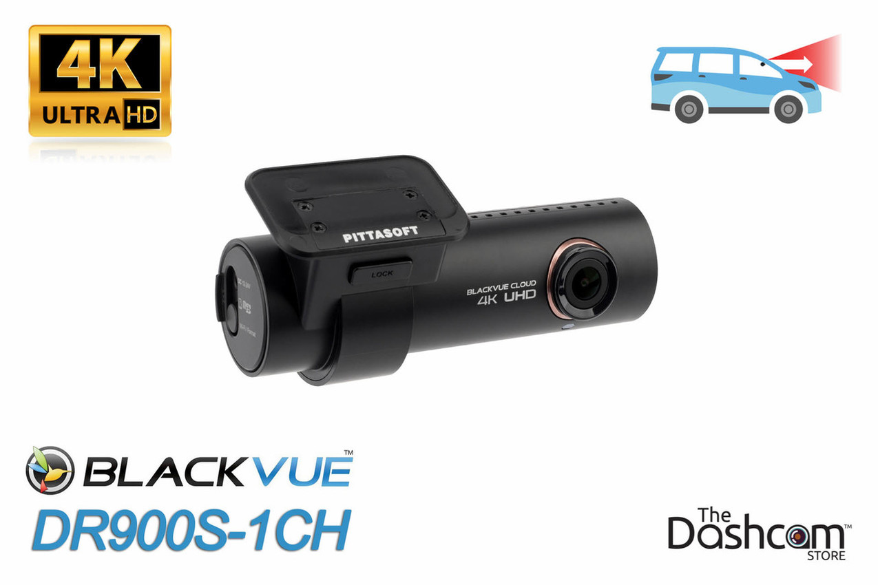 BlackVue DR900S-1CH Single Lens 4K GPS WiFi Cloud-Capable Front Dashcam - Ships Free BlackVue DR900S-1CH Single Lens 4K GPS WiFi Cloud-Capable Front Dashcam - Ships Free