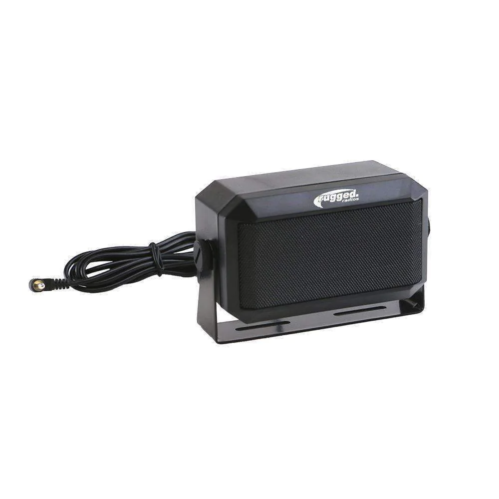 Rugged Radios Mini External Speaker for Mobile Radios - Click Image to Close