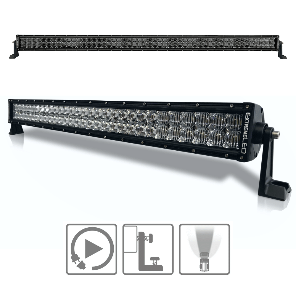 52 in. Extreme Series Dual Row 500w Combo Beam LED Light Bar - Click Image to Close