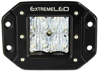 Extreme Series 5D 3" LED Light Pod - Flush Mount - Flood Beam - Click Image to Close