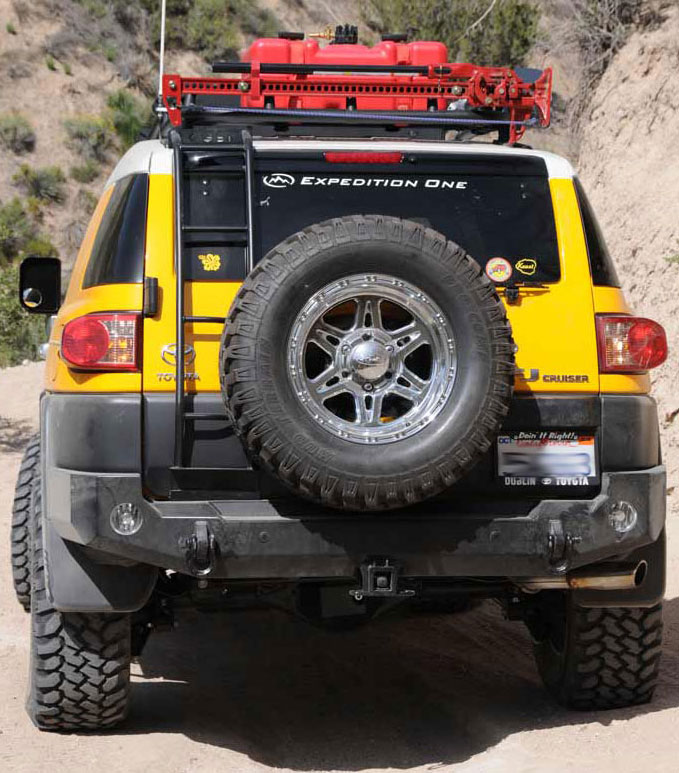 Expedition One Trail Series Rear Bumper w/out Tire Carrier - Click Image to Close