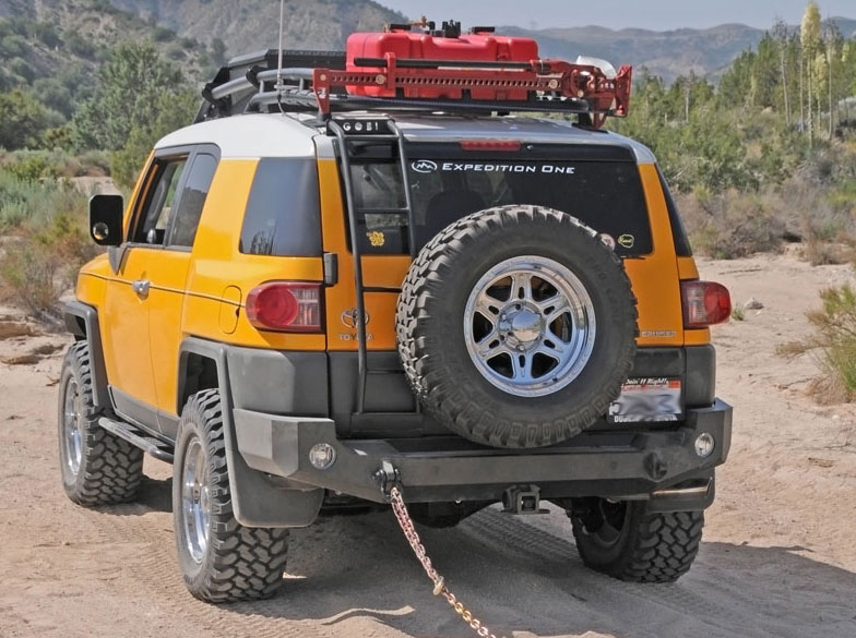 Expedition One Trail Series Rear Bumper w/out Tire Carrier - Click Image to Close