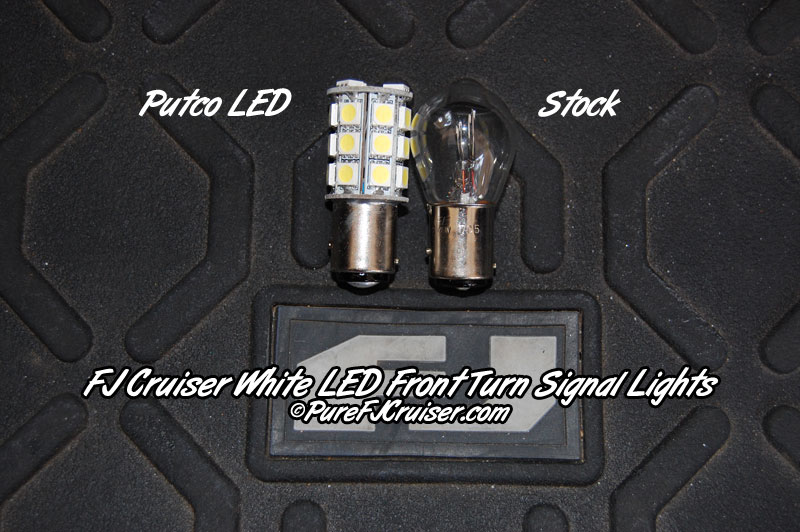 Fj Cruiser Led Front Turn Signal Bulbs 1157 White Led 231157w