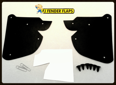 FJ Cruiser Fender Flaps - Adds 2" Tire Clearance