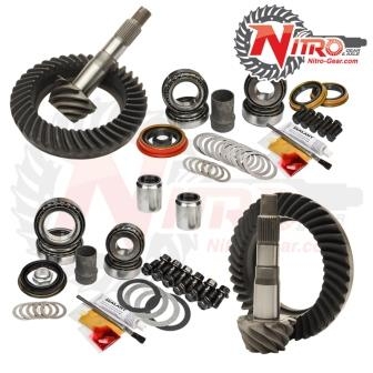 Toyota FJ Cruiser without E-Locker, 4.56 Ratio, Nitro Front & Rear Gear Package Kit