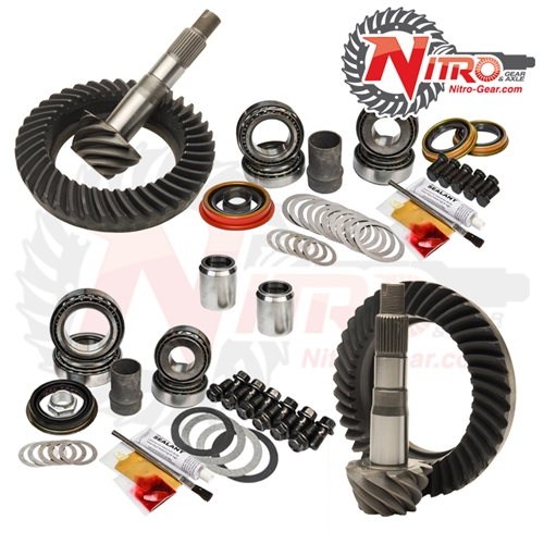 Toyota FJ Cruiser without E-Locker, 4.88 Ratio, Nitro Front & Rear Gear Package Kit 07-09