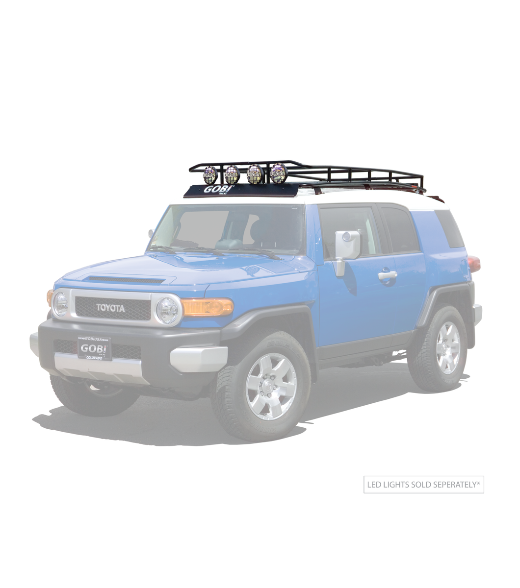 Gobi Ranger Roof Rack Multi Light Setup W Free Ladder Shipping