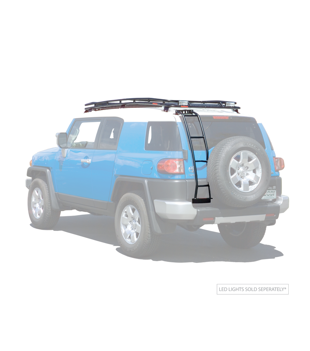 Gobi Stealth Roof Rack Multi Light Setup W Free Ladder