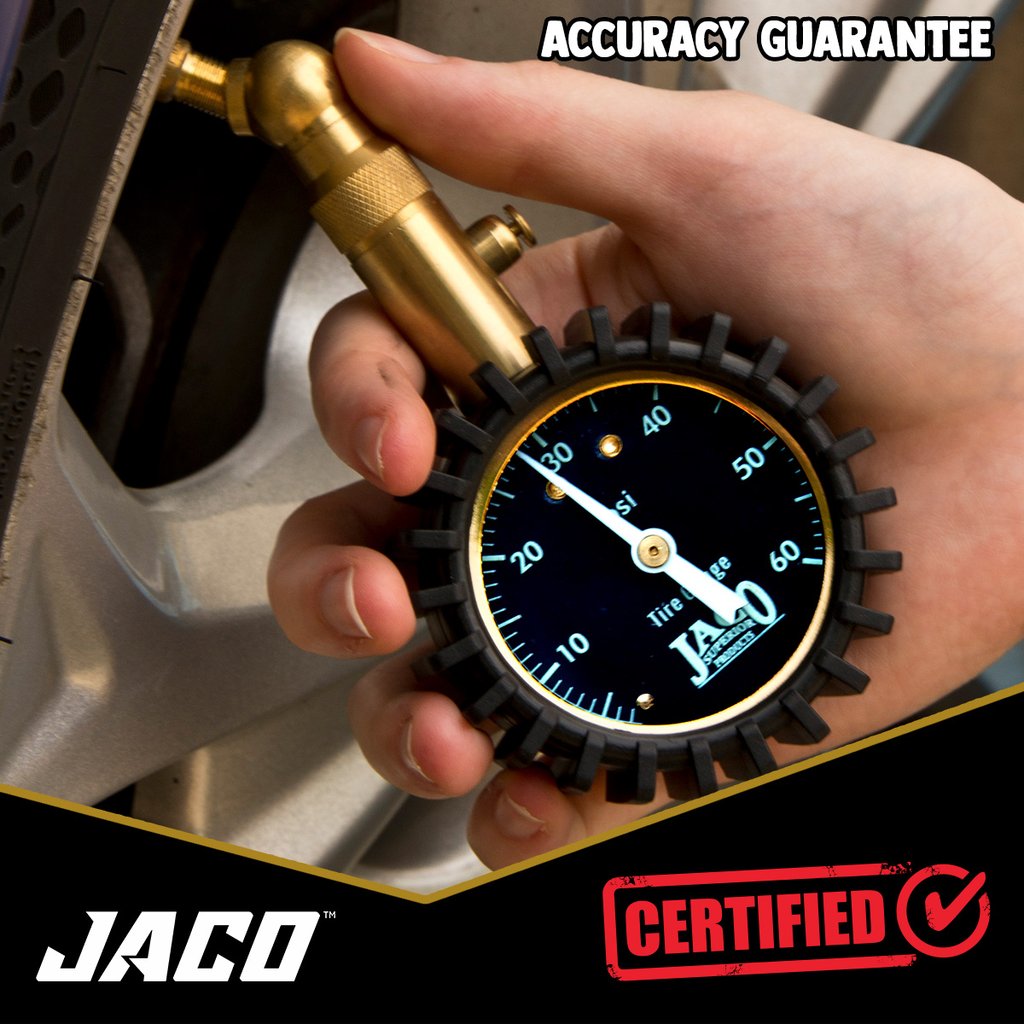 JACO Elite Pressure Gauge - 60 PSI - Click Image to Close