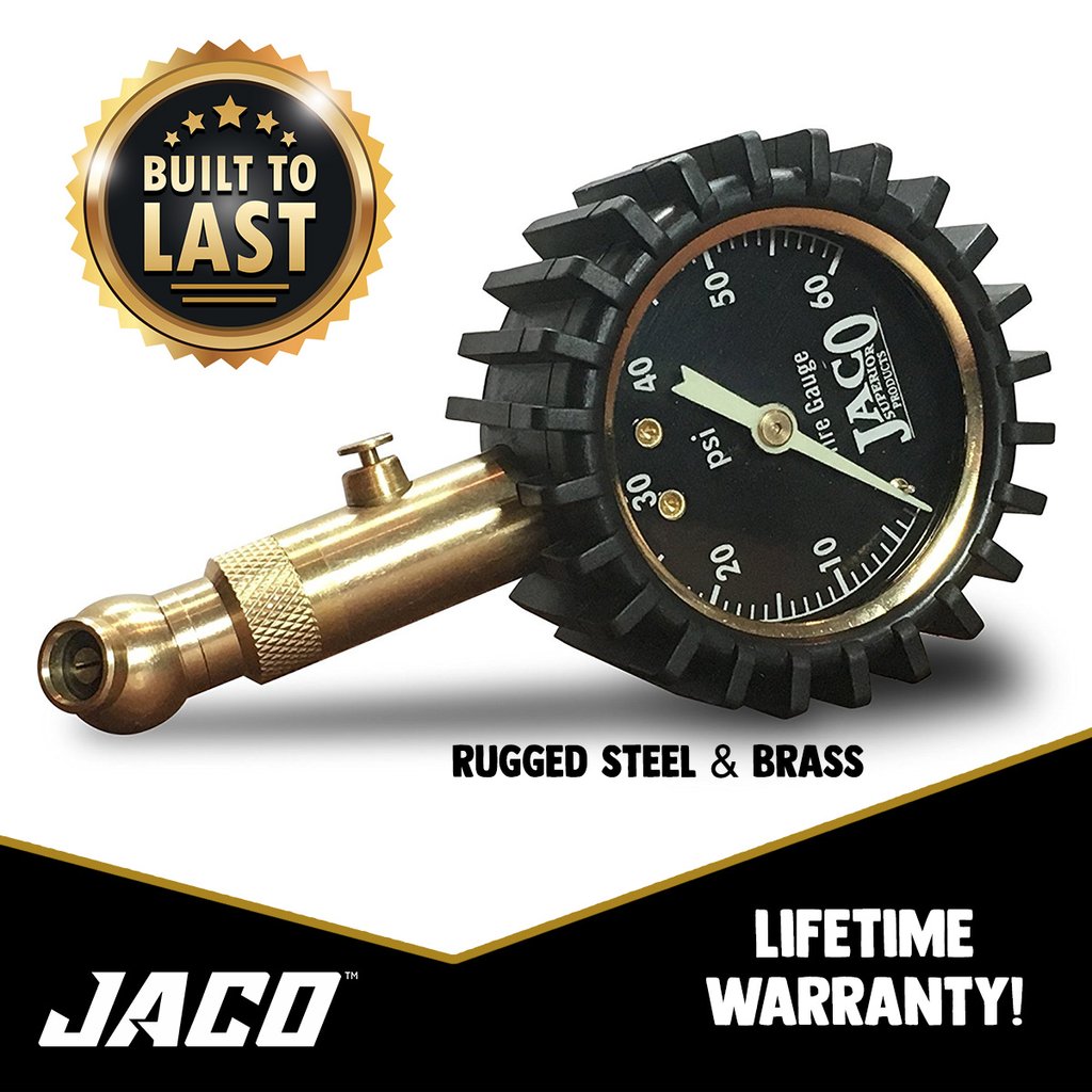 JACO Elite Pressure Gauge - 60 PSI - Click Image to Close