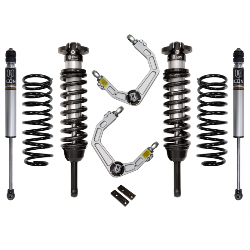 2007-2009 Toyota FJ Cruiser 0-3.5" Suspension System - Stage 2 (Billet) - Click Image to Close