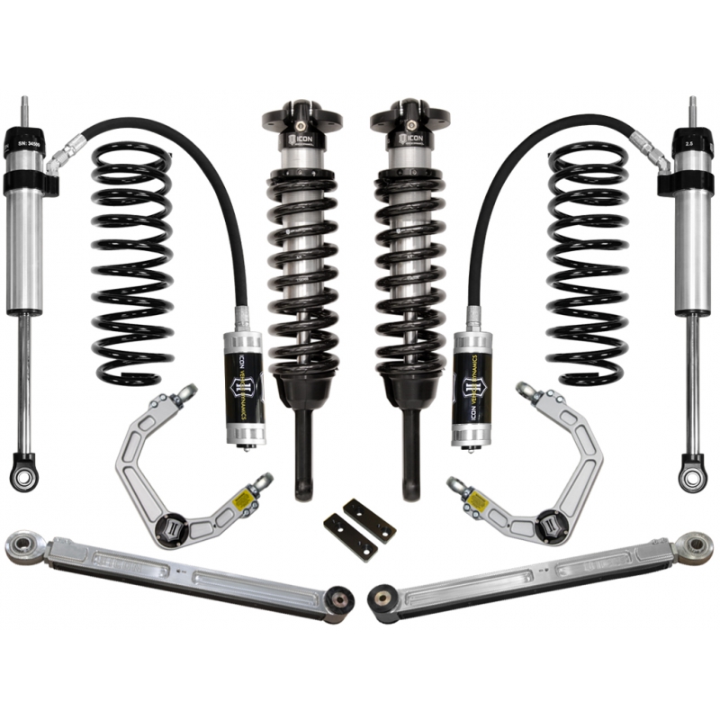 2007-2009 Toyota FJ Cruiser 0-3.5" Suspension System - Stage 4 (Billet) - Click Image to Close