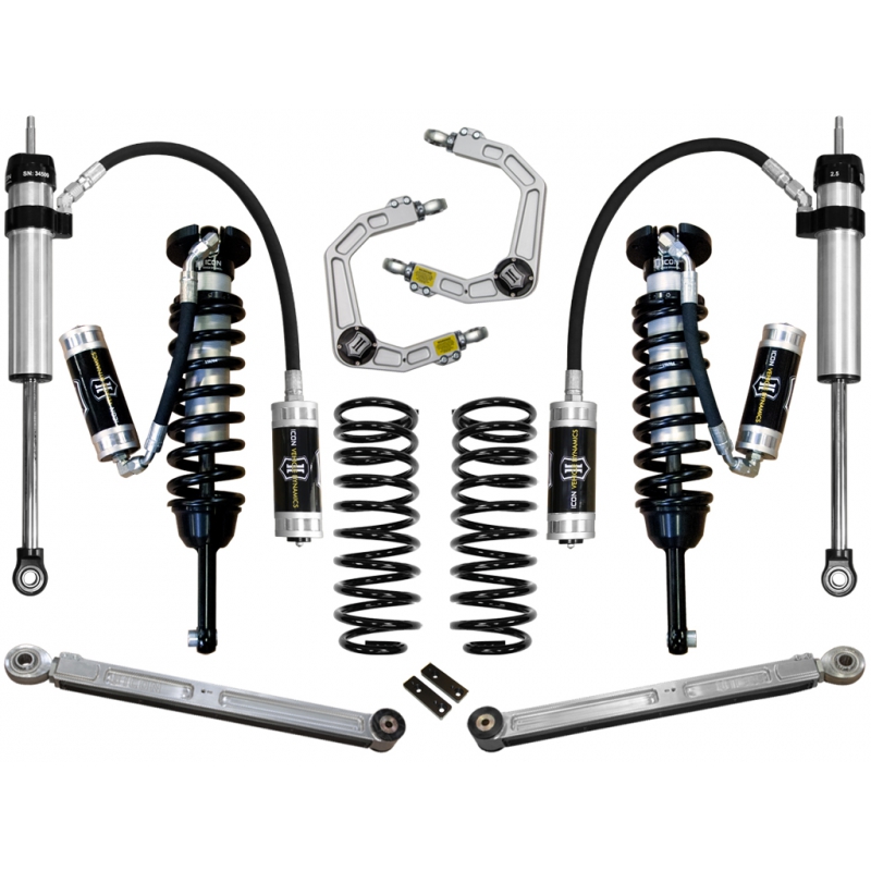 2007-2009 Toyota FJ Cruiser 0-3.5" Suspension System - Stage 5 (Billet) - Click Image to Close