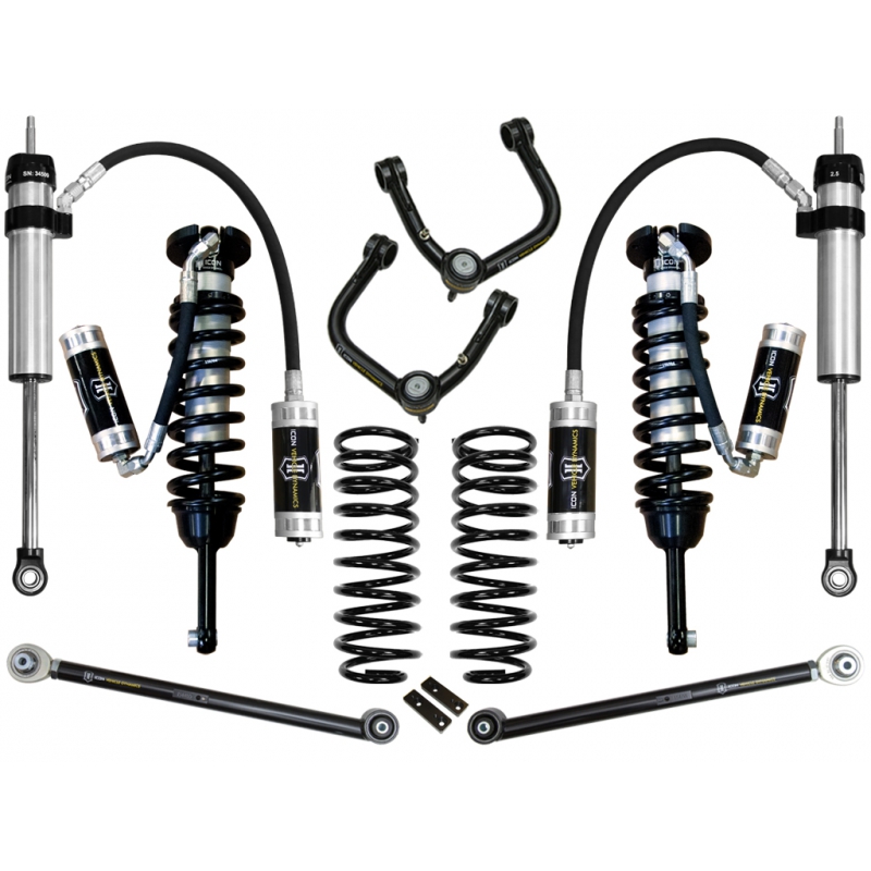 2007-2009 Toyota FJ Cruiser 0-3.5" Suspension System - Stage 5 (Billet) - Click Image to Close