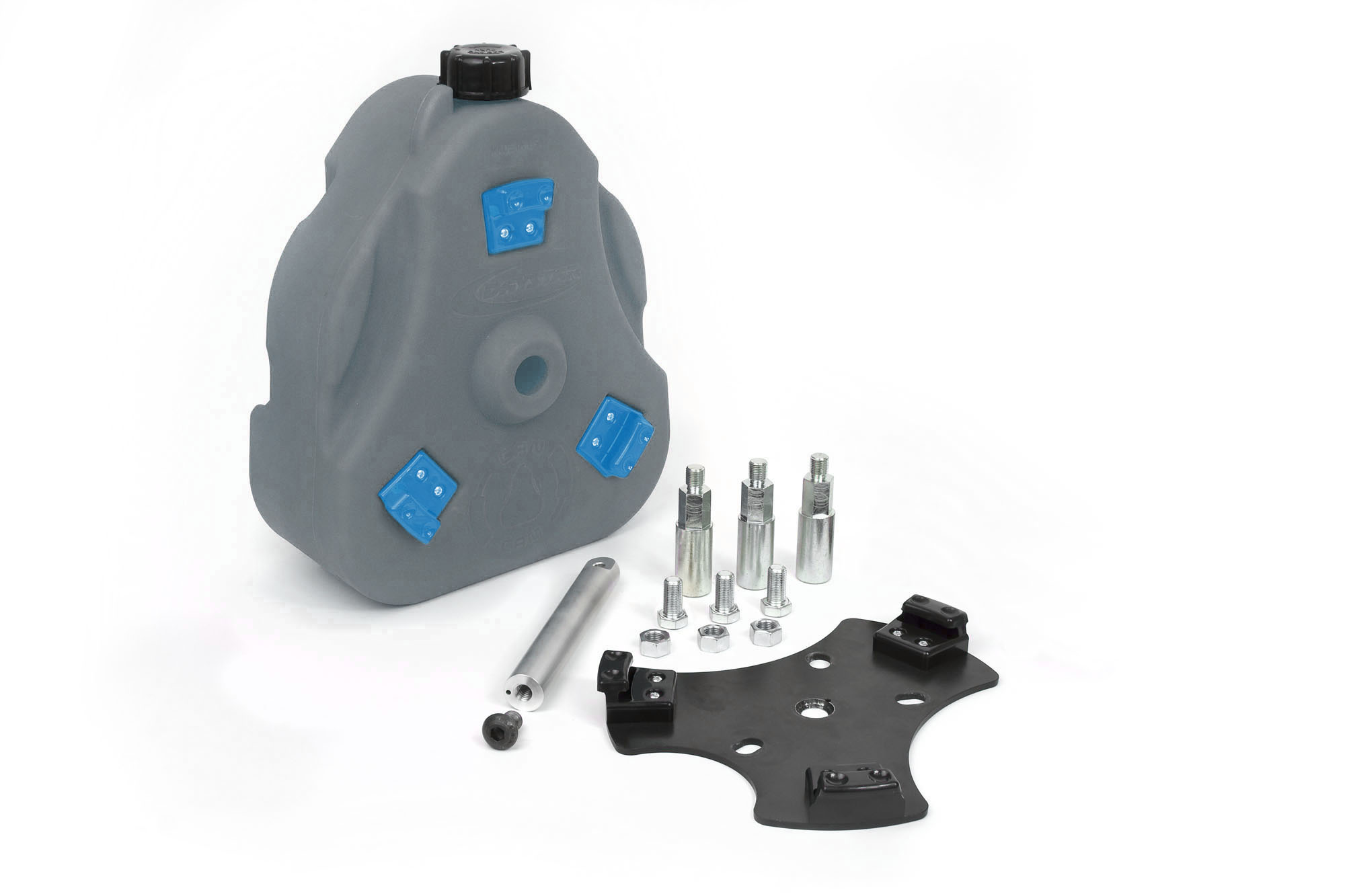 Daystar 2.5 Gallon Water Cam Can, Complete Kit, Grey/Blue Daystar 2.5 Gallon Water Cam Can, Complete Kit, Grey/Blue