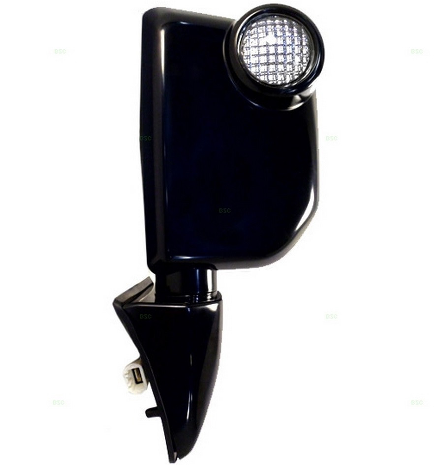 Low Range Off-Road *GLOSS BLACK* Power Mirror w/Lamp; no heat - Left Hand/Driver Side Low Range Off-Road *GLOSS BLACK* Power Mirror w/Lamp; no heat - Left Hand/Driver Side