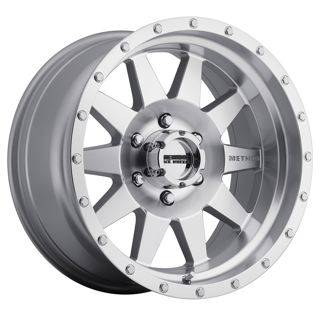 Method Race Wheels MR301 The Standard, 20x9, +18mm Offset, 6x5.5, 108mm Centerbore, Machined - Clear Coat - Click Image to Close