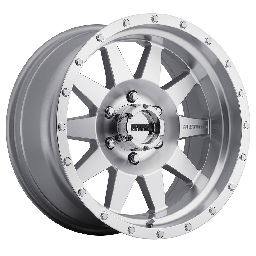 Method Race Wheels MR301 The Standard, 17x9, -12mm Offset, 6x5.5, 108mm Centerbore, Machined - Clear Coat - Click Image to Close