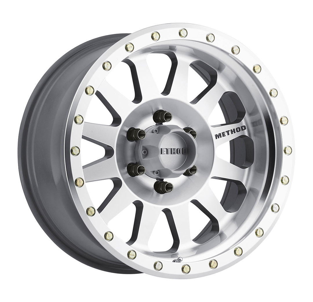 Method Race Wheels MR304 Double Standard, 20x10, -18mm Offset, 6x5.5, 108mm Centerbore, Machined - Clear Coat