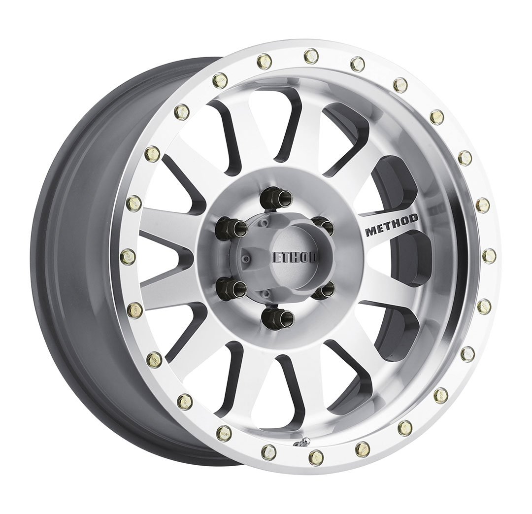 Method Race Wheels MR304 Double Standard, 16x8, 0mm Offset, 6x5.5, 108mm Centerbore, Machined - Clear Coat - Click Image to Close