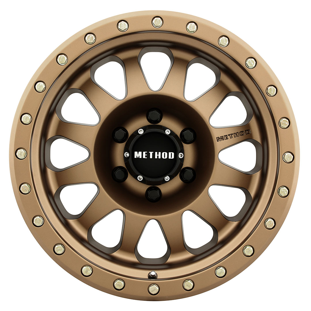 Method Race Wheels MR304 Double Standard, 16x8, 0mm Offset, 6x5.5, 108mm Centerbore, Method Bronze - Click Image to Close