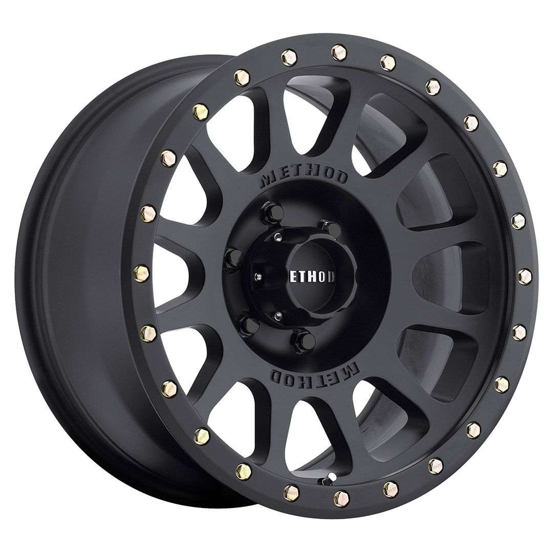 Method Race Wheels MR305 NV, 20x9, +18mm Offset, 6x5.5, 108mm Centerbore, Matte Black