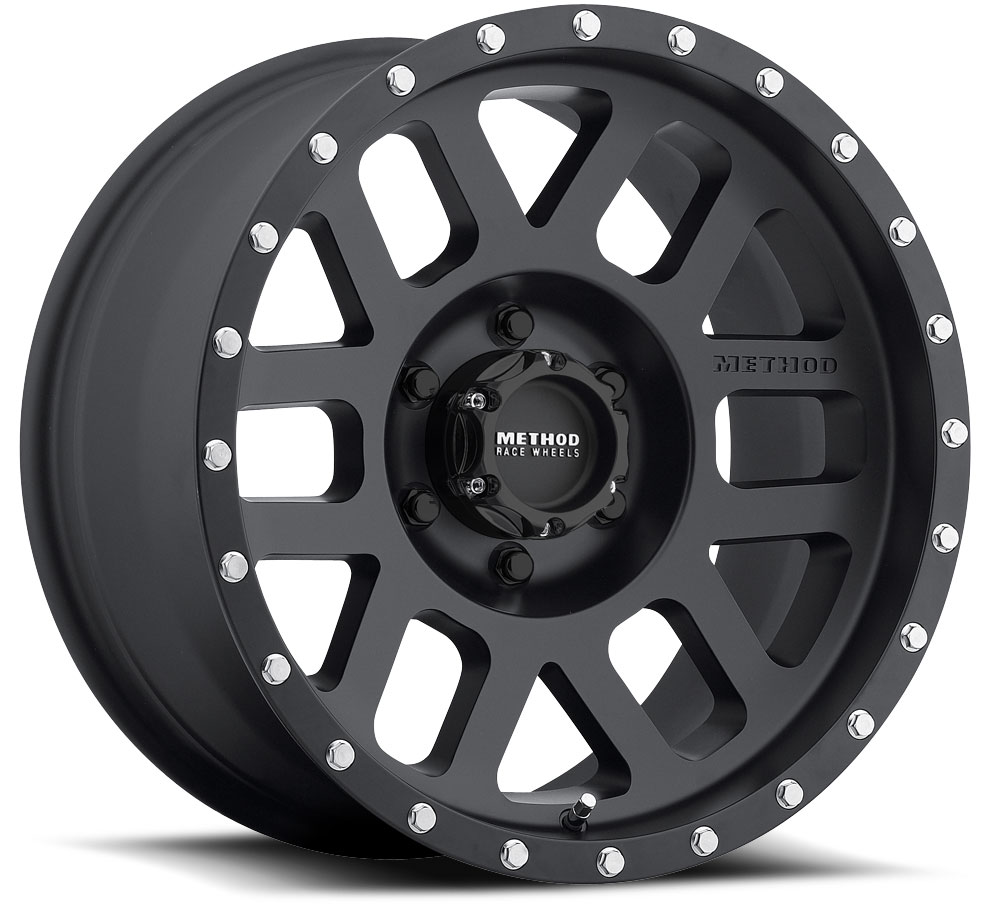 Method 306 Matte Black 17x8.5 Method 306 Matte Black 17x8.5