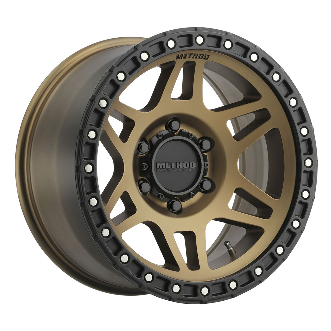 Method Race Wheels MR312, 17x8.5, 0mm Offset, 6x5.5, 106.25mm Centerbore, Method Bronze - Matte Black Lip - Click Image to Close