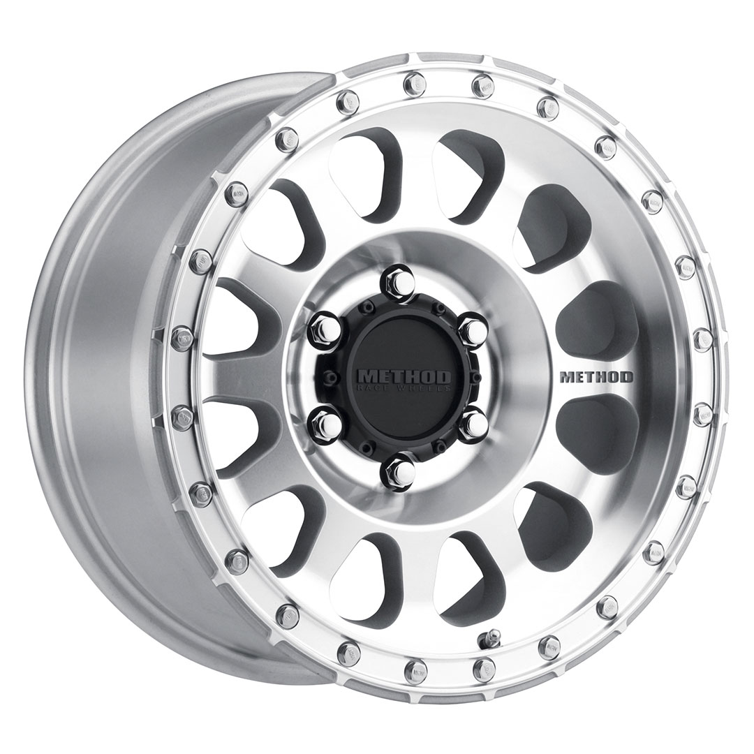 Method Race Wheels MR315, 17x8.5, 0mm Offset, 6x5.5, 106.25mm Centerbore, Machined - Clear Coat - Click Image to Close