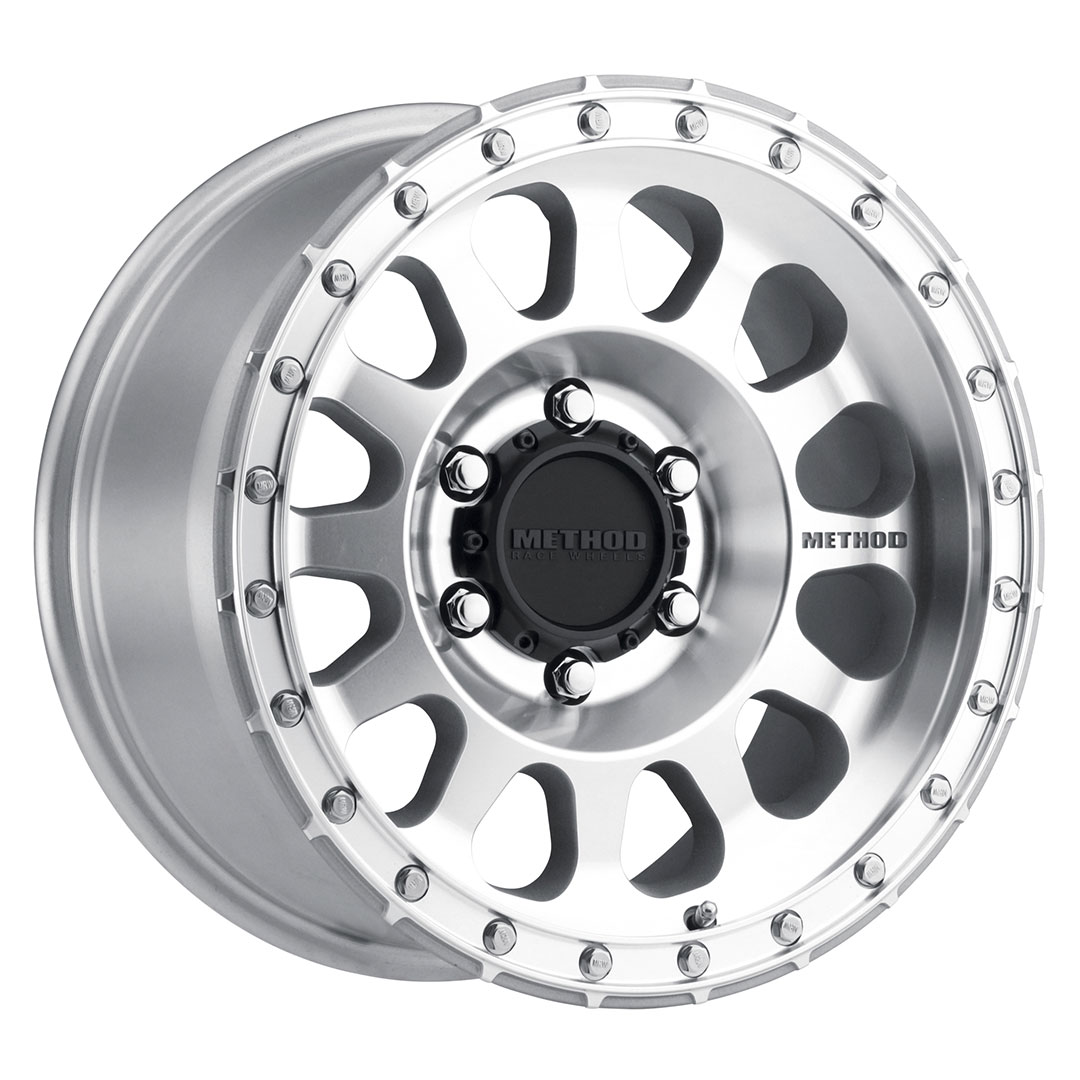 Method Race Wheels MR315, 18x9, +18mm Offset, 6x5.5, 106.25mm Centerbore, Machined - Clear Coat