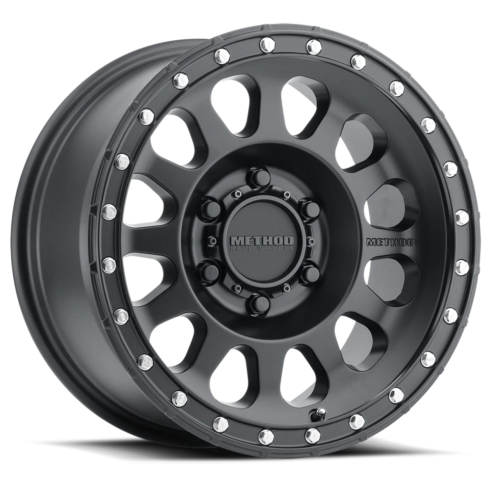 Method Race Wheels MR315, 18x9, +18mm Offset, 6x5.5, 106.25mm Centerbore, Matte Black - Click Image to Close