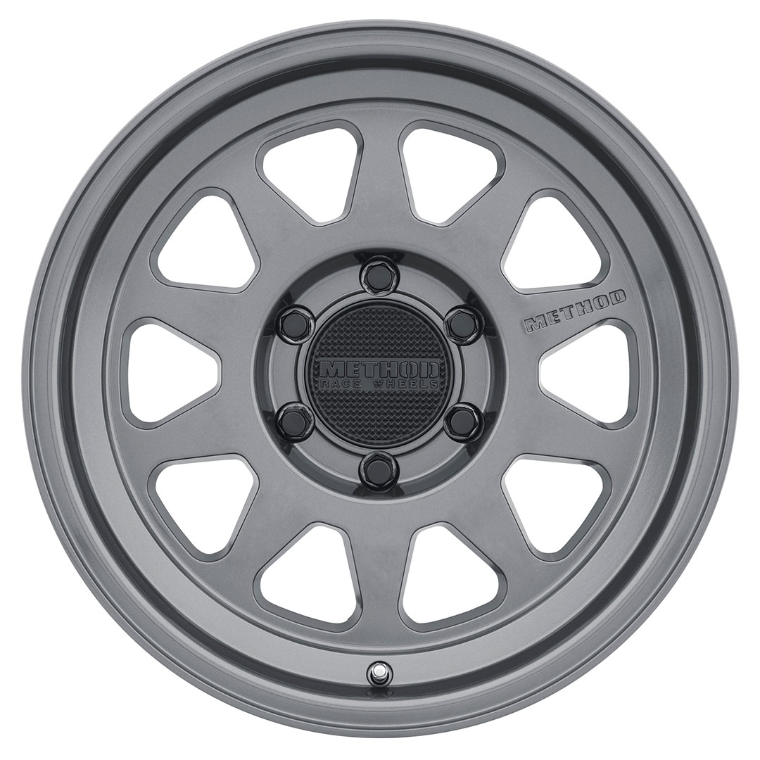 Method Race Wheels MR316, 17x8, +25mm Offset, 6x5.5, 106.25mm Centerbore, Gloss Titanium