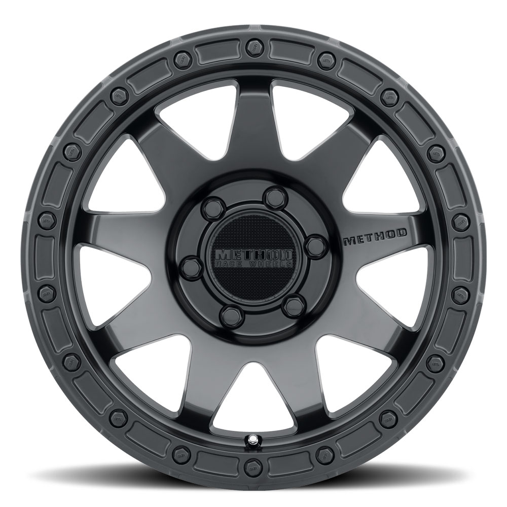 Method Race Wheels MR317, 18x9, +3mm Offset, 6x5.5, 106.25mm Centerbore, Matte Black