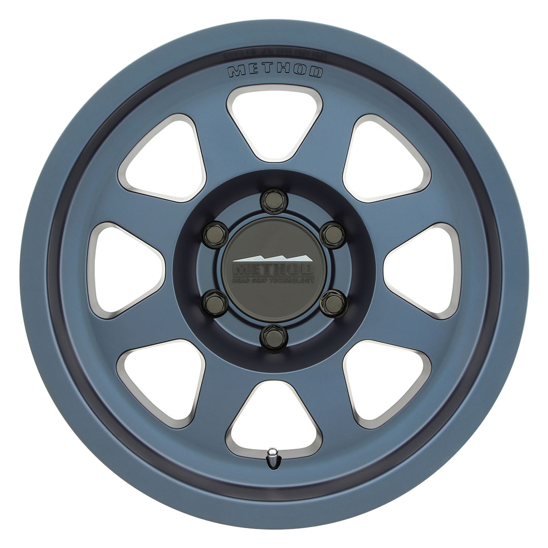 Method Race Wheels MR701 Bead Grip, 17x8.5, 0mm Offset, 6x5.5, 106.25mm Centerbore, Bahia Blue - Click Image to Close