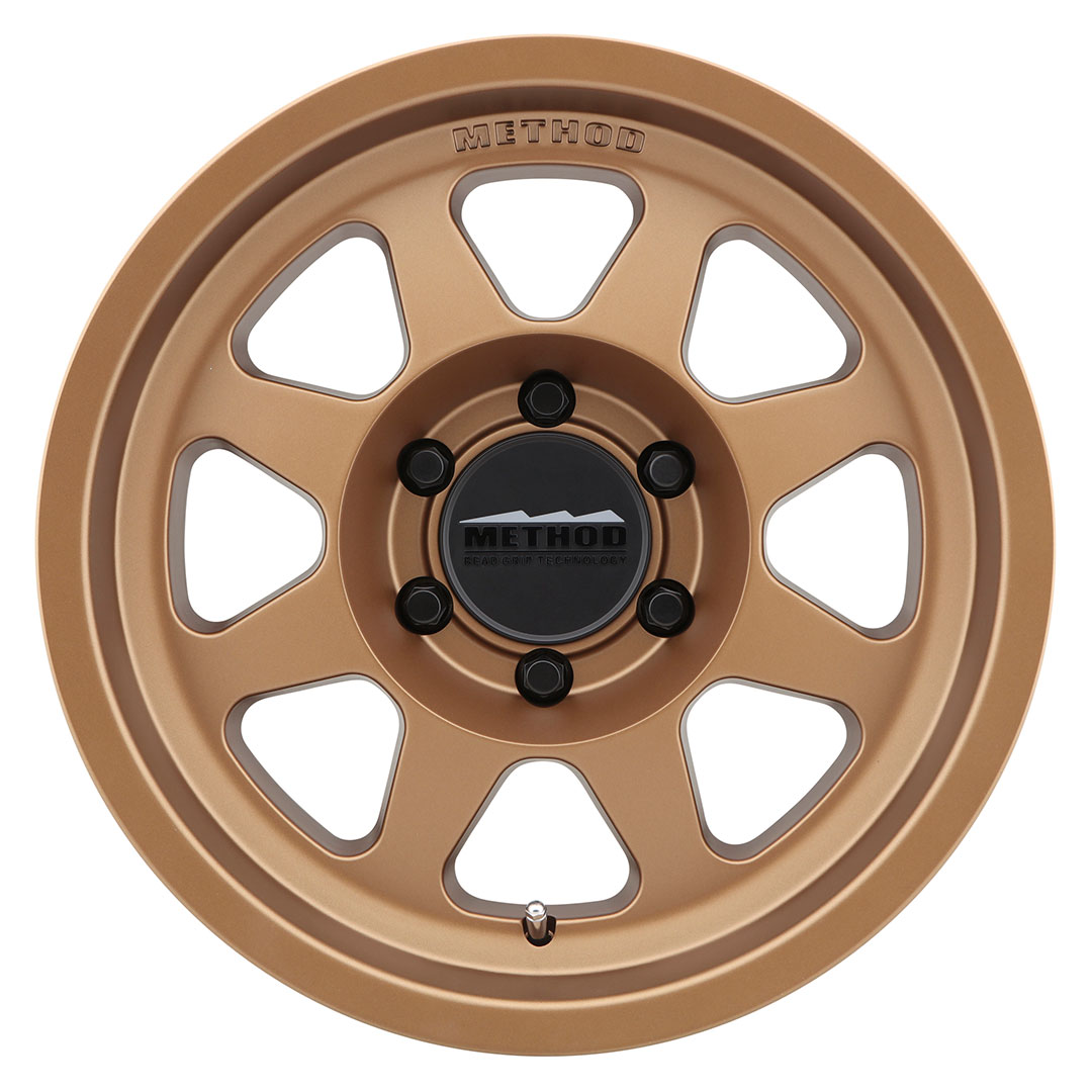 Method Race Wheels MR701 Bead Grip, 17x9, -12mm Offset, 6x5.5, 106.25mm Centerbore, Method Bronze - Click Image to Close