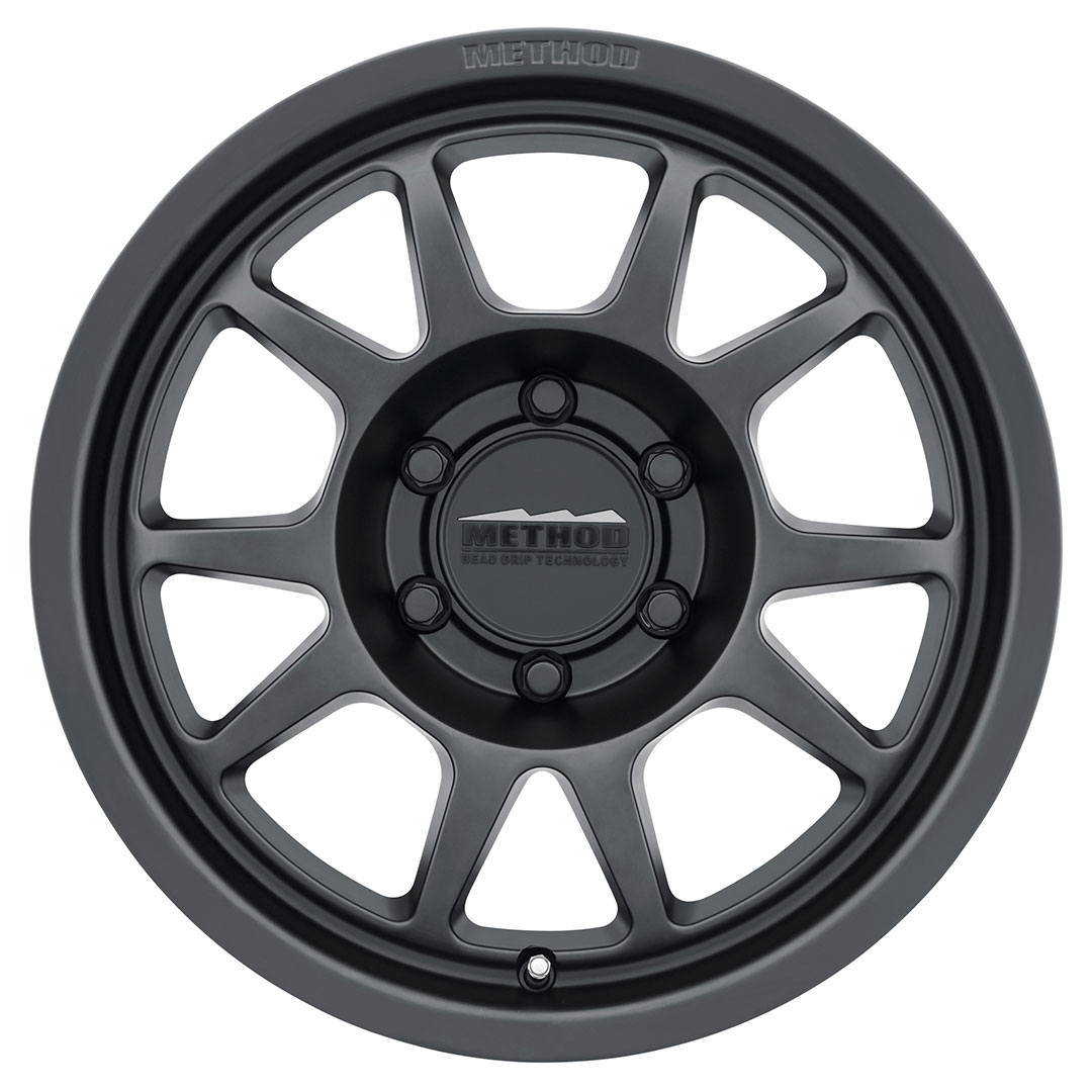 Method Race Wheels MR702 Bead Grip, 16x8, 0mm Offset, 6x5.5, 106.25mm Centerbore, Matte Black - Click Image to Close